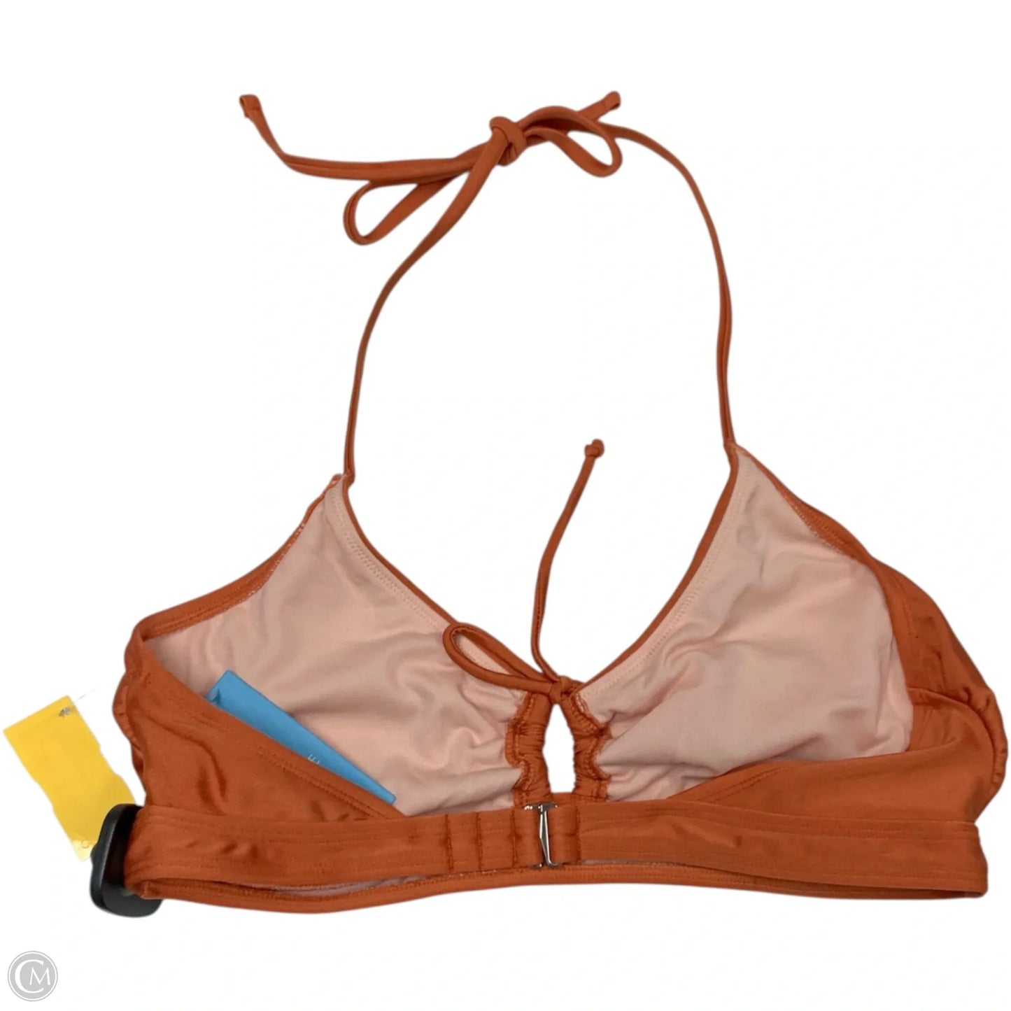 Swimsuit Top By Cupshe In Orange, Size: M