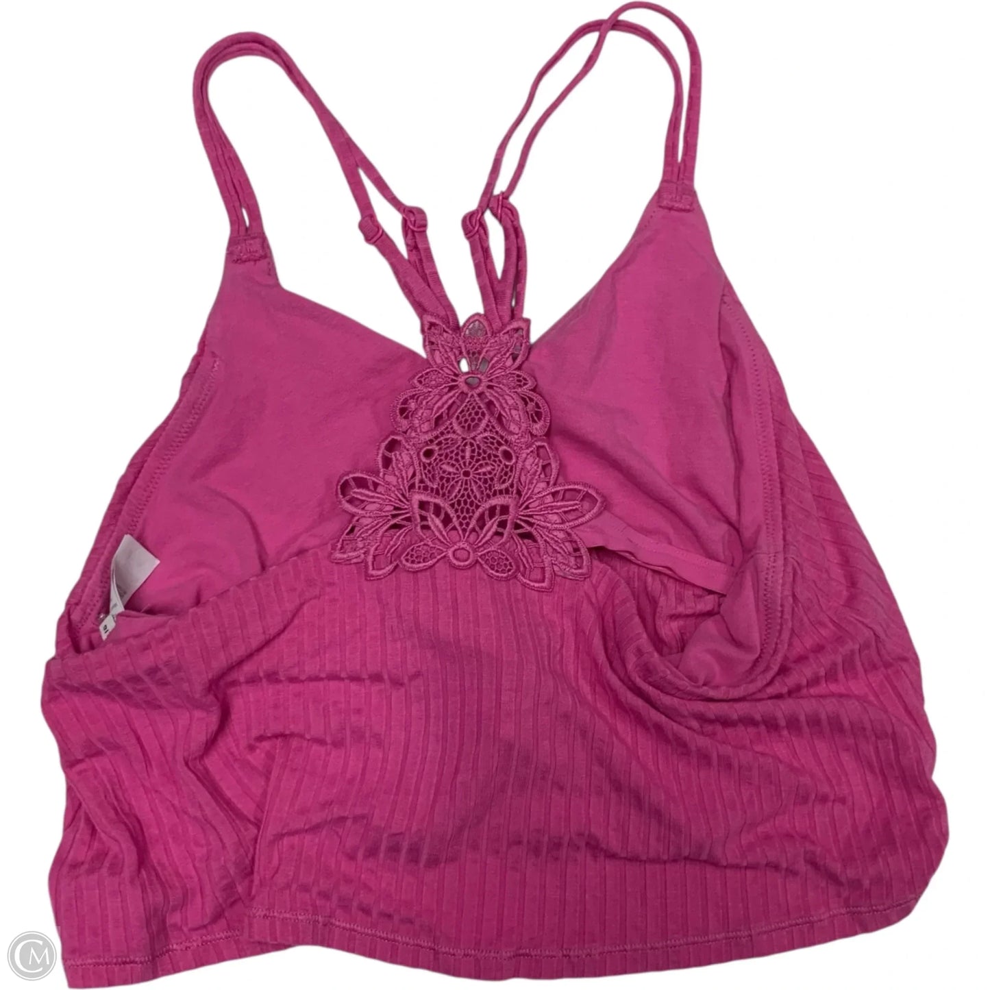 Top Sleeveless By Aerie In Pink, Size: L