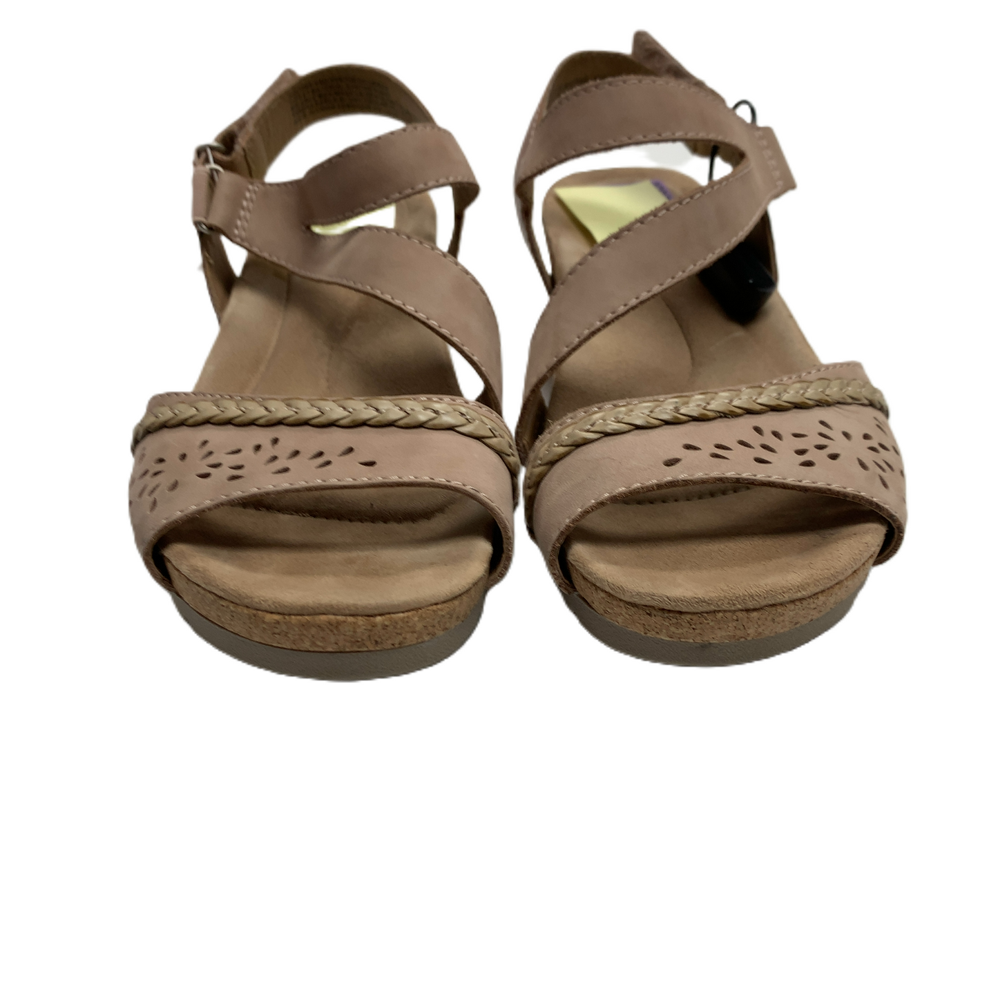 Sandals Heels Wedge By Earth  Size: 7.5