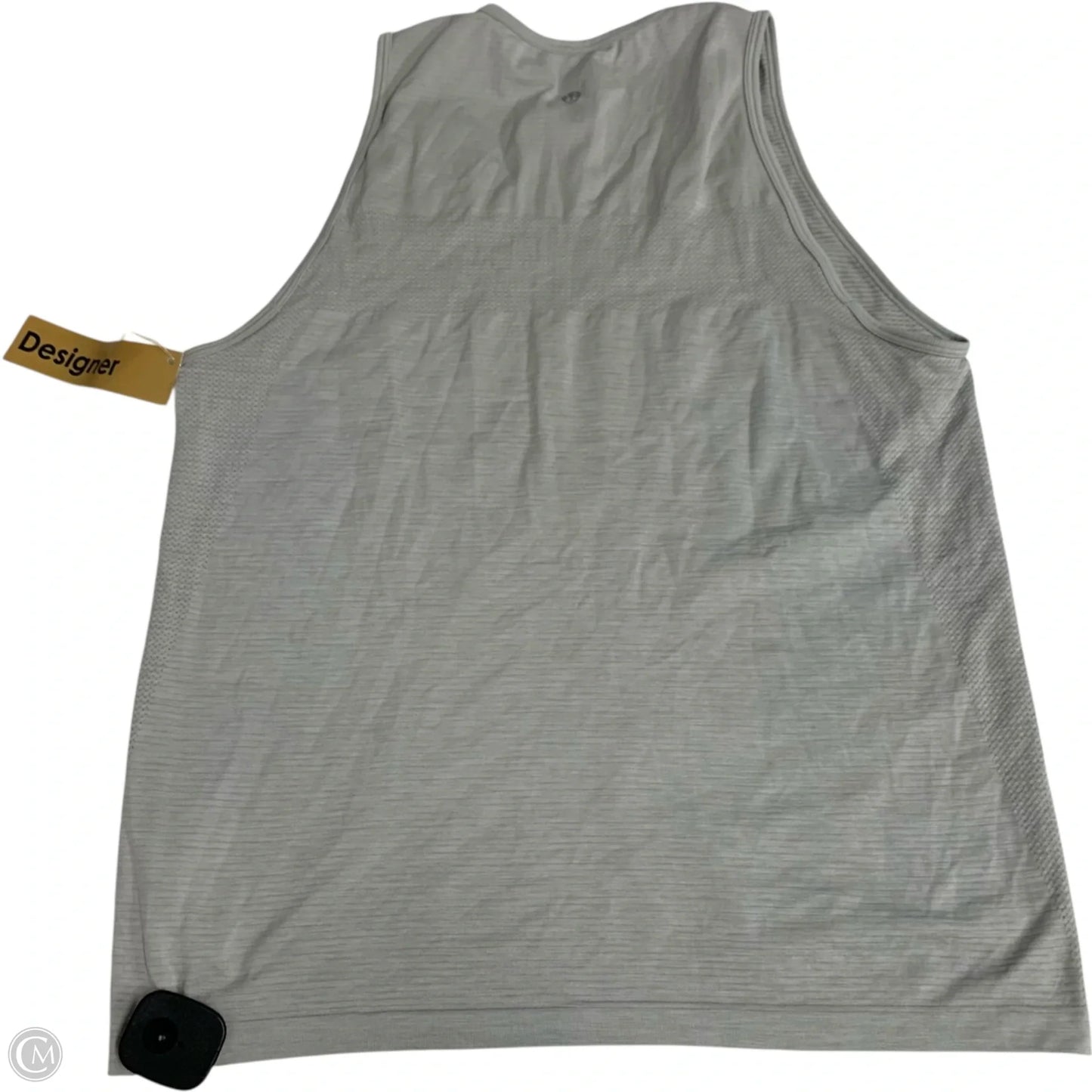 Athletic Tank Top By Lululemon In Grey, Size: M