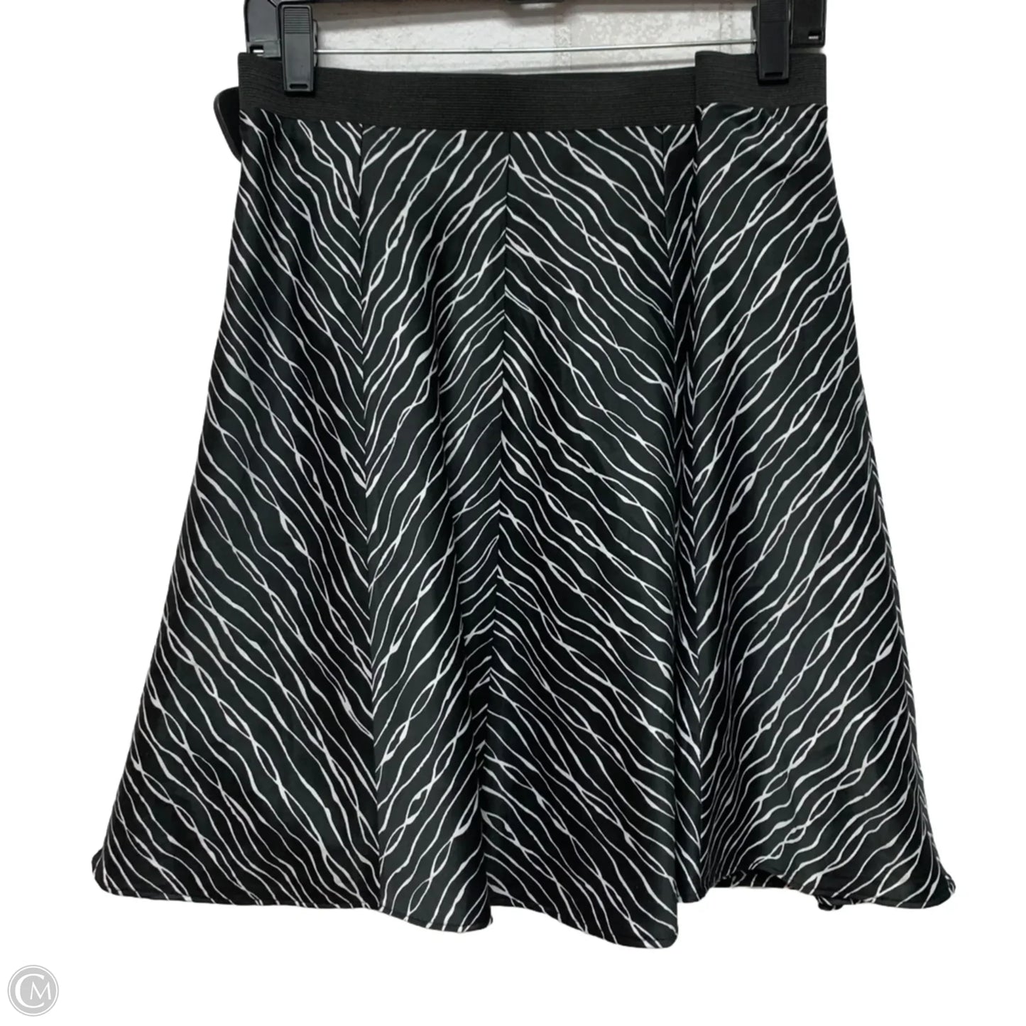 Skirt Mini & Short By Limited In Black & White, Size: L