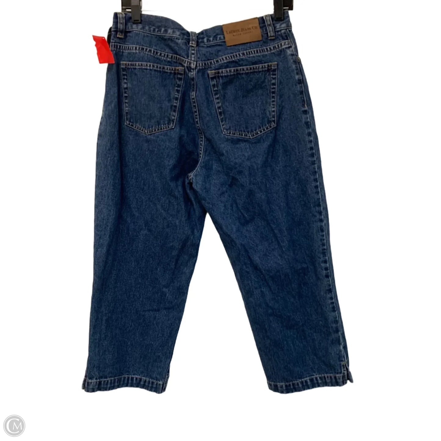 Jeans Cropped By Lauren Jeans Co In Blue Denim, Size: 8