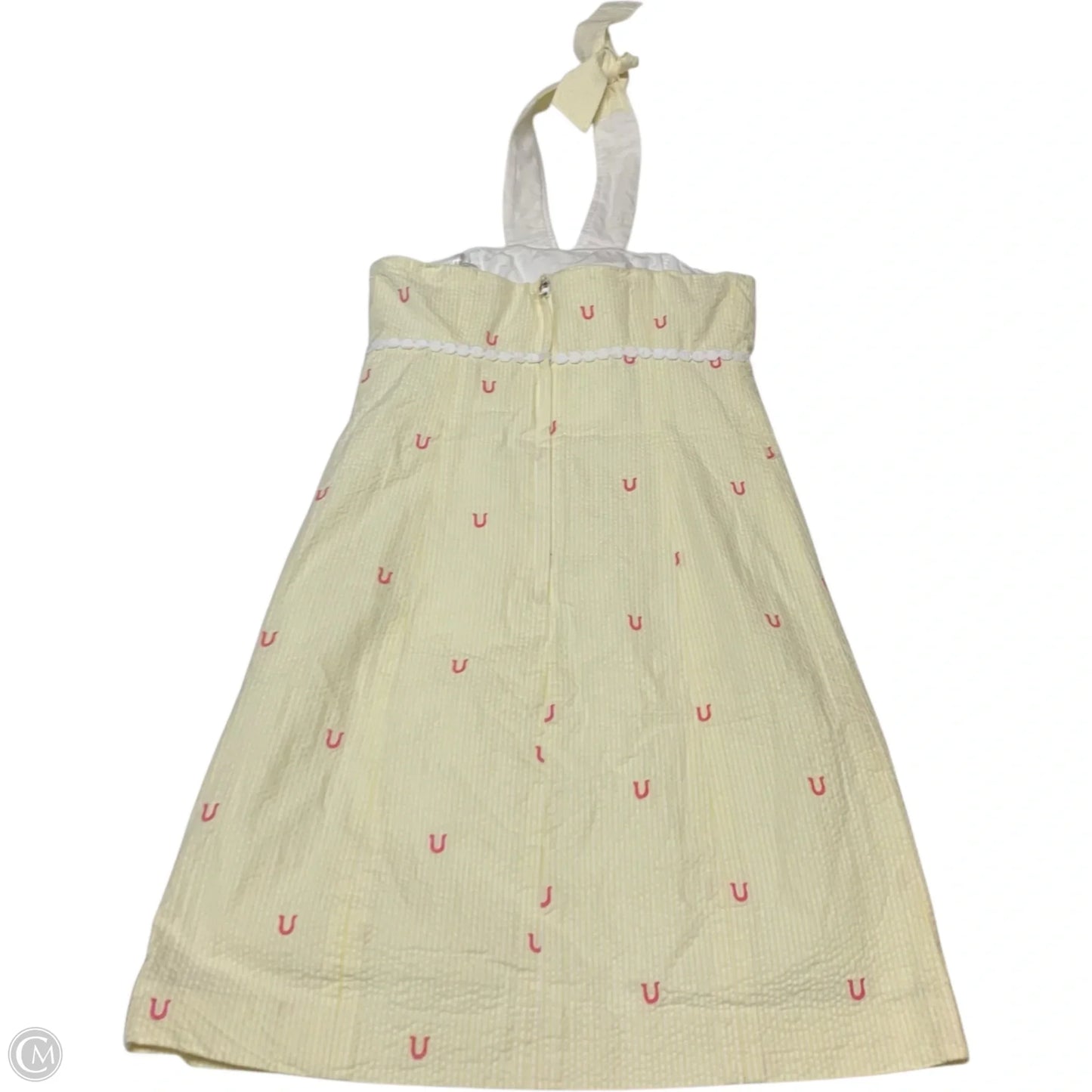 Dress Designer By Lilly Pulitzer In Yellow, Size: Xs