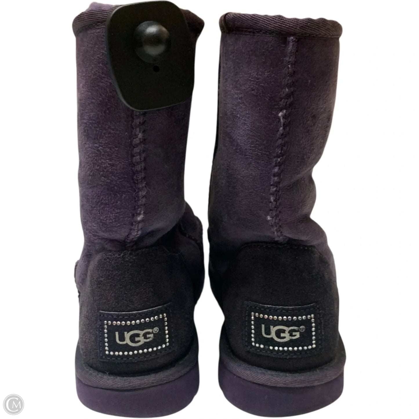 Boots Designer By Ugg In Purple, Size: 8