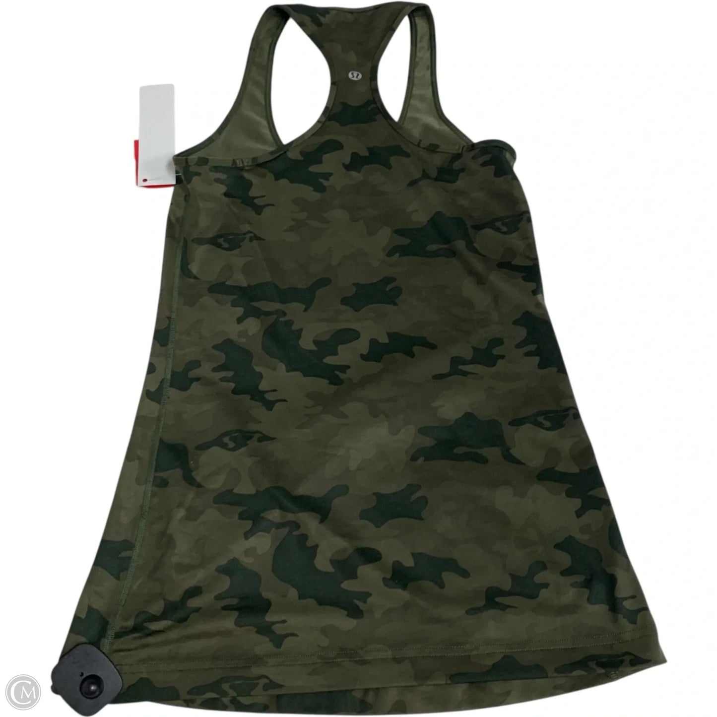 Athletic Tank Top By Lululemon In Camouflage Print, Size: S