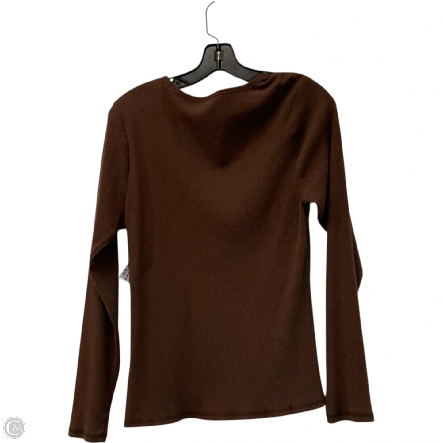 Top Long Sleeve By Old Navy In Brown, Size: Xl