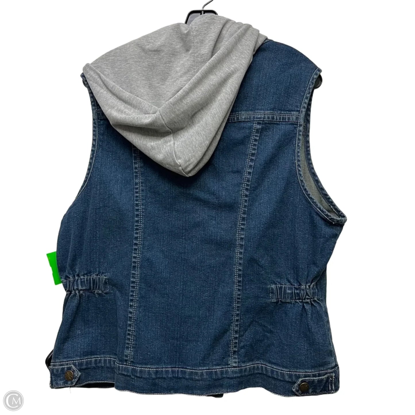 Vest Other By Live A Little In Blue Denim, Size: Xl