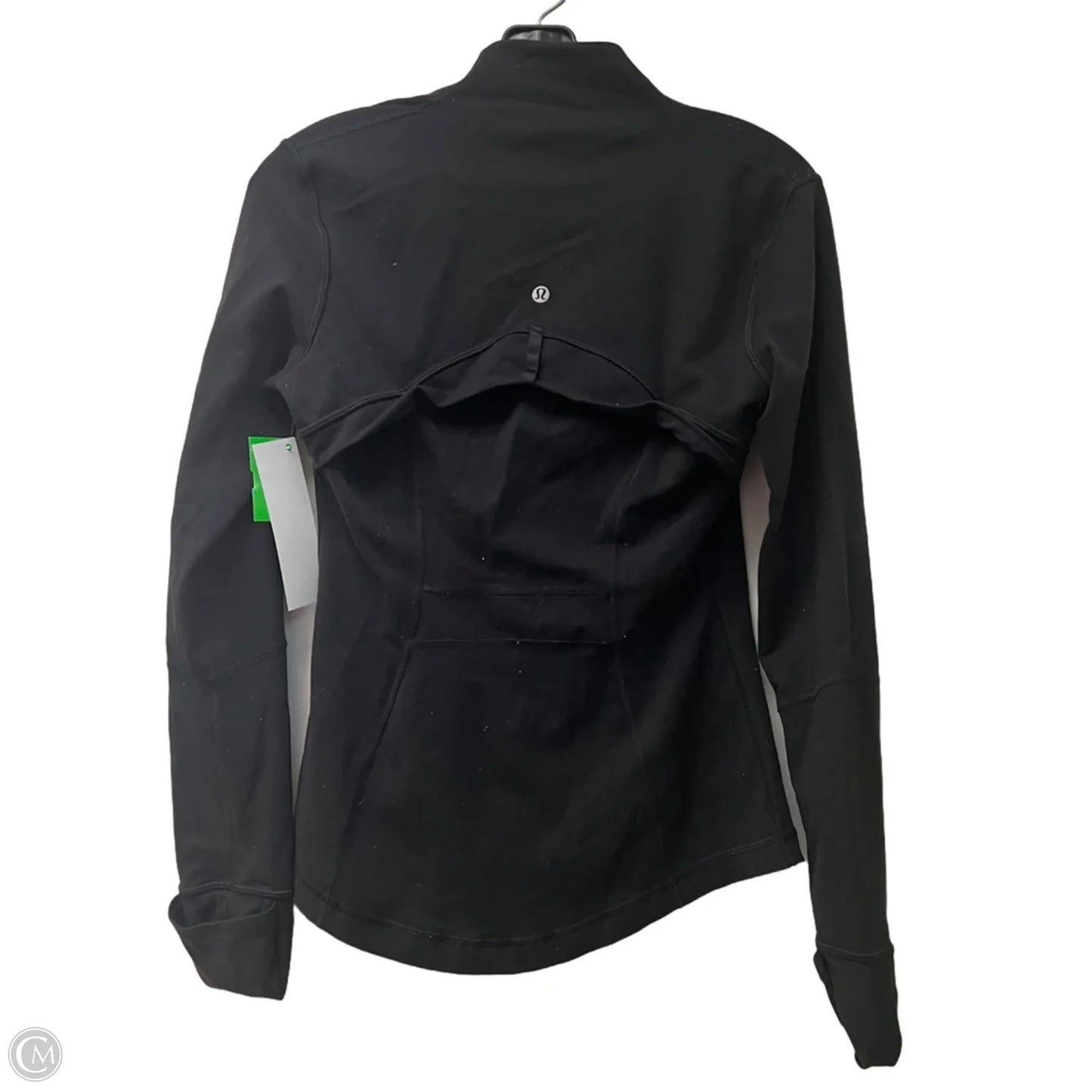 Athletic Jacket By Lululemon In Black, Size: S