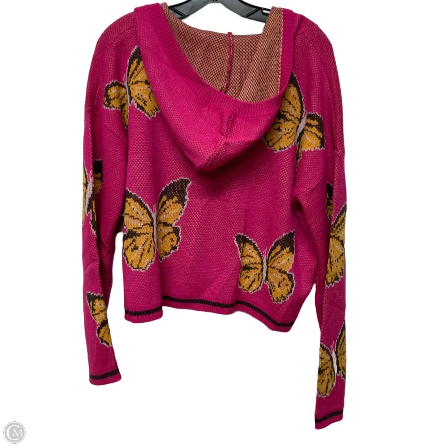 Jacket Other By Witty Fox In Orange & Pink, Size: Xl