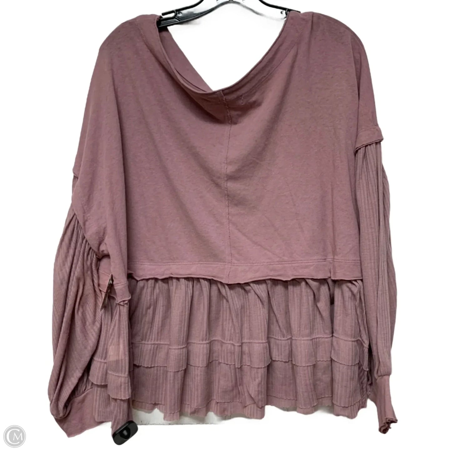 Top Long Sleeve By We The Free In Mauve, Size: S