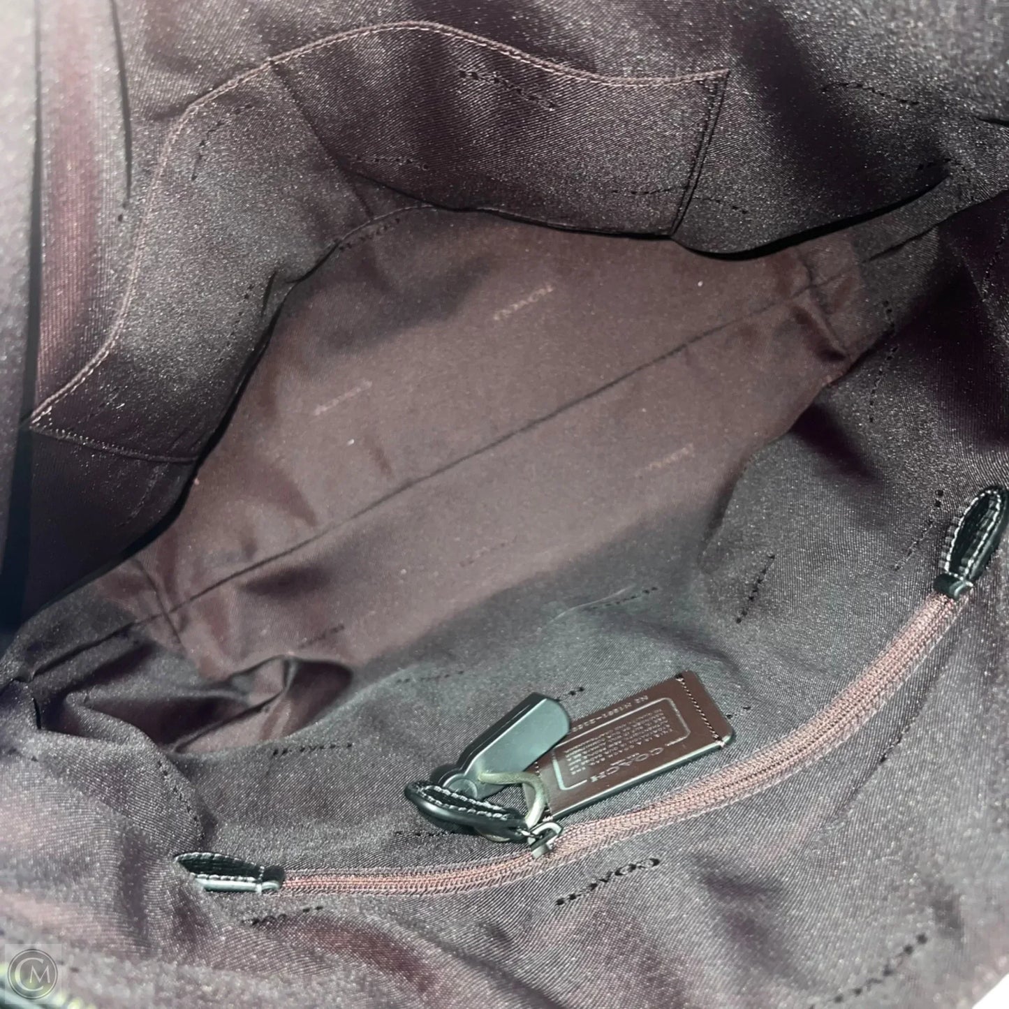 Tote Designer By Coach, Size: Small