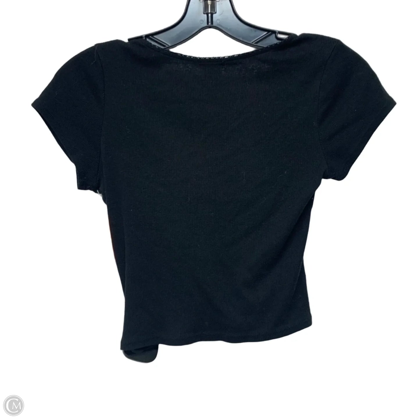 Top Short Sleeve Basic By Bozzolo In Black, Size: S