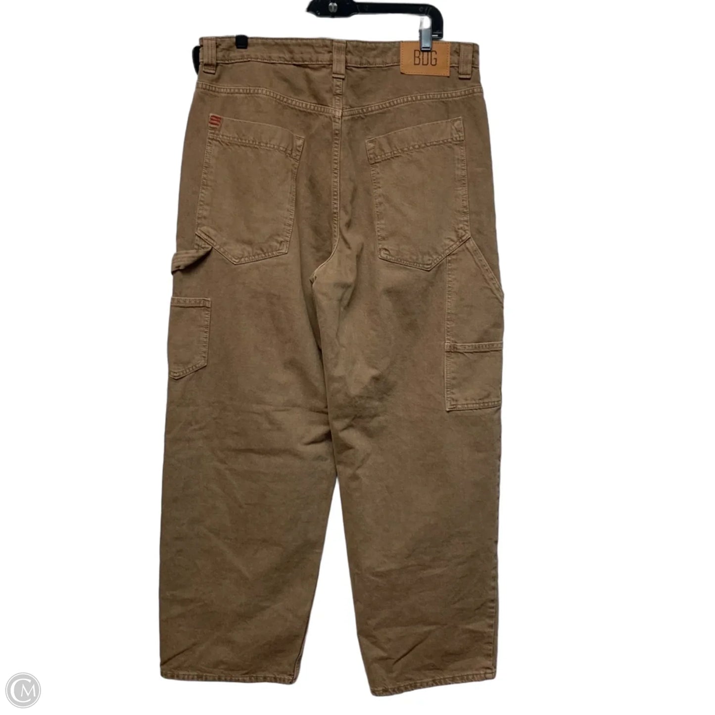Jeans Wide Leg By Bdg In Brown Denim, Size: 14