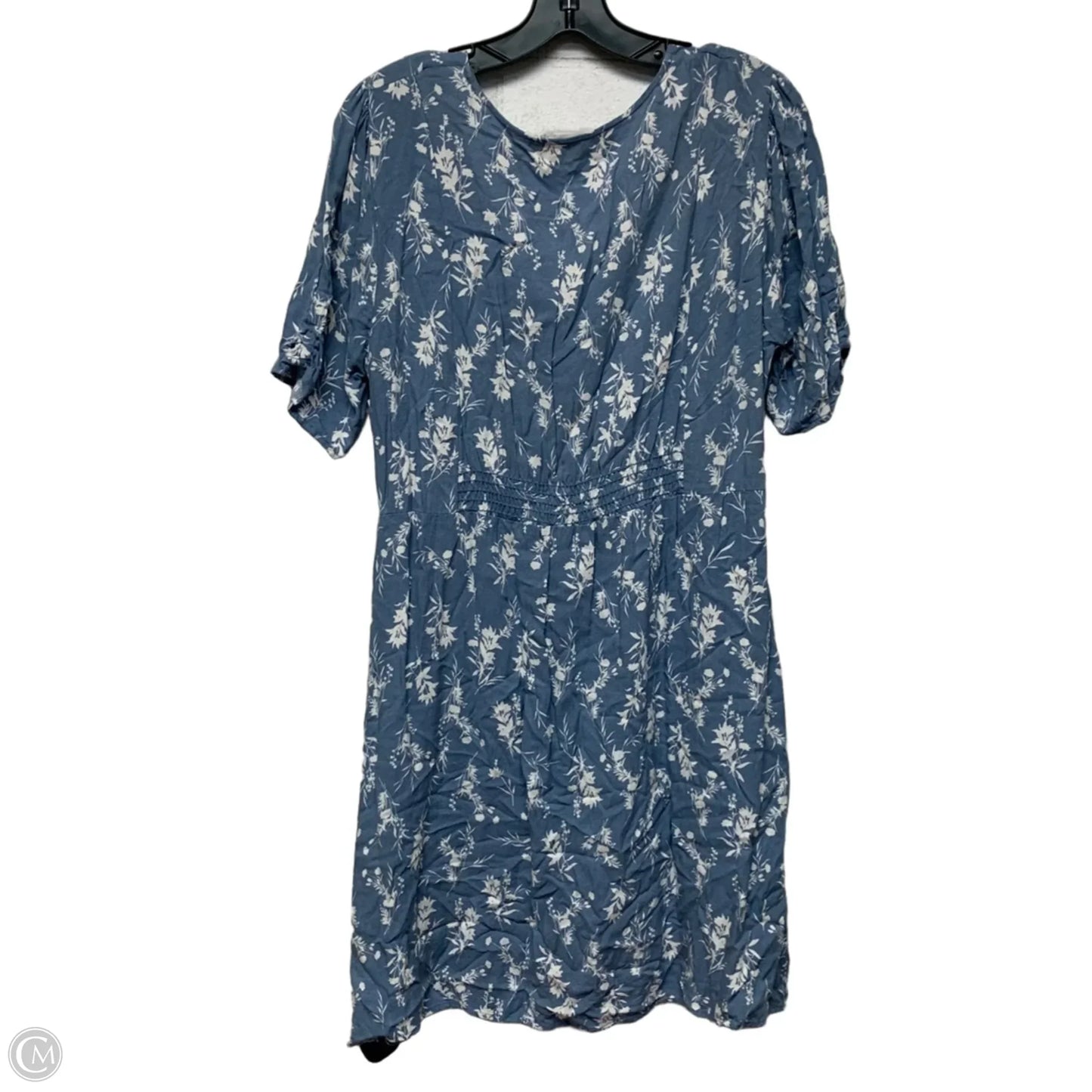 Dress Casual Short By Her Entire Name Says Grace In Blue, Size: L