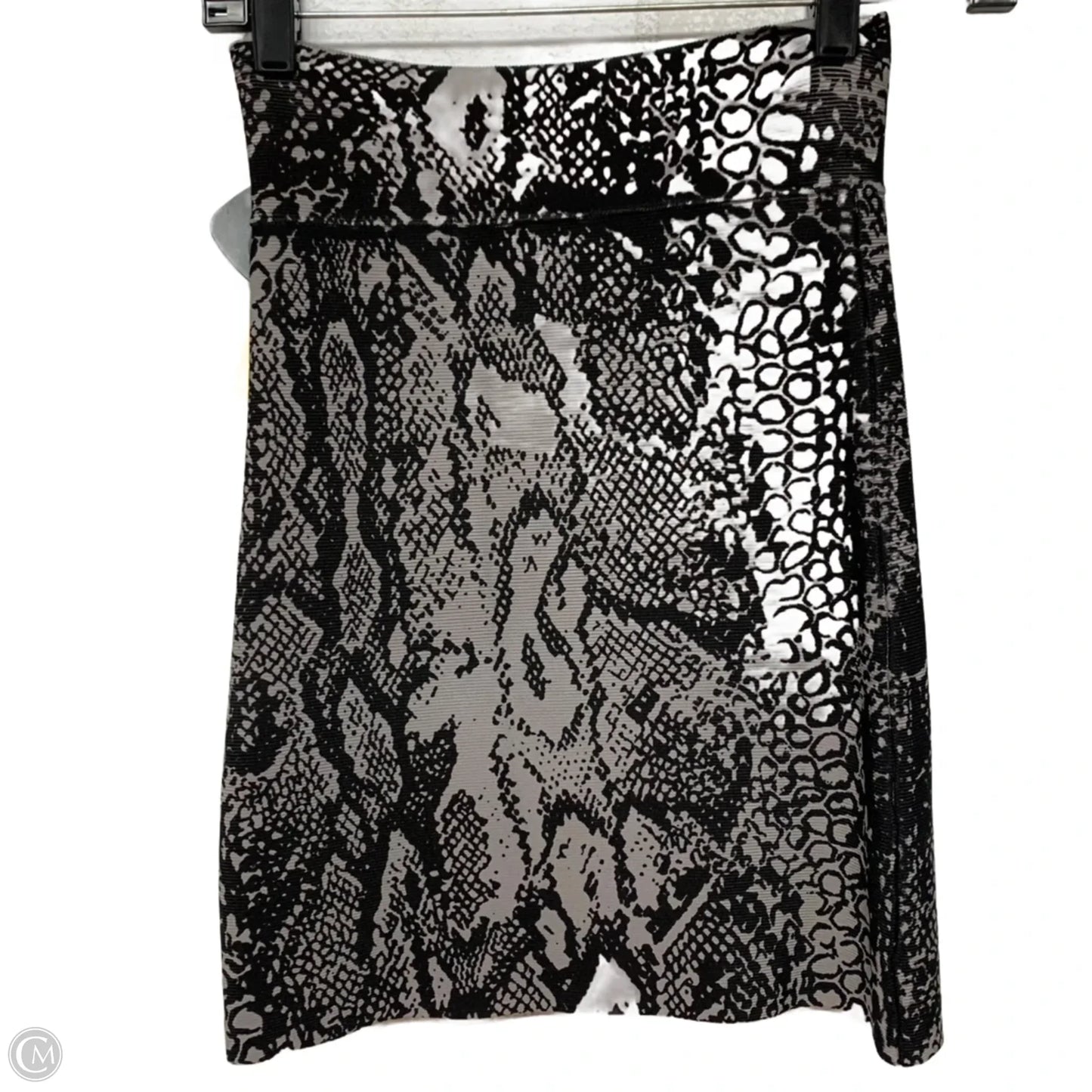 Skirt Mini & Short By Bcbgmaxazria In Black & Grey, Size: Xs