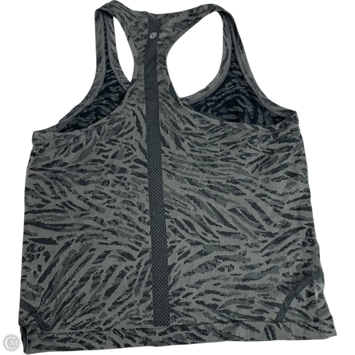 Athletic Tank Top By Lululemon In Grey, Size: M