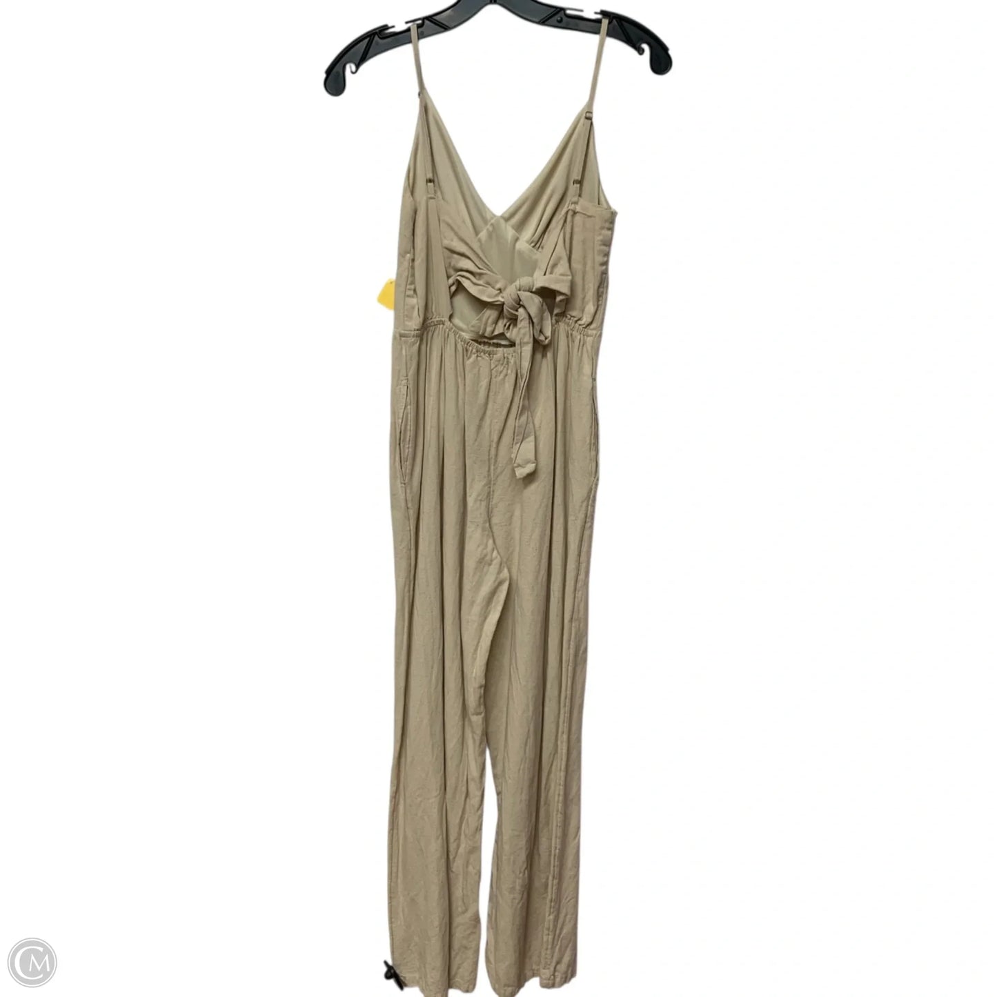 Jumpsuit By Japna In Tan, Size: S