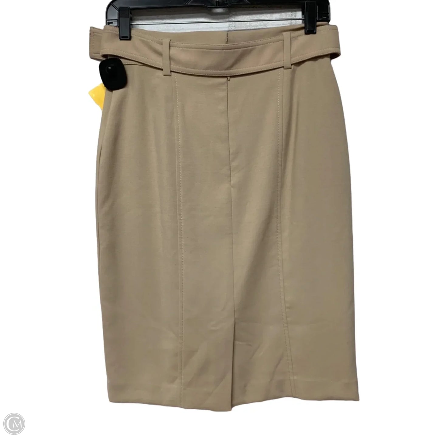 Skirt Mini & Short By Ann Taylor In Tan, Size: Xs