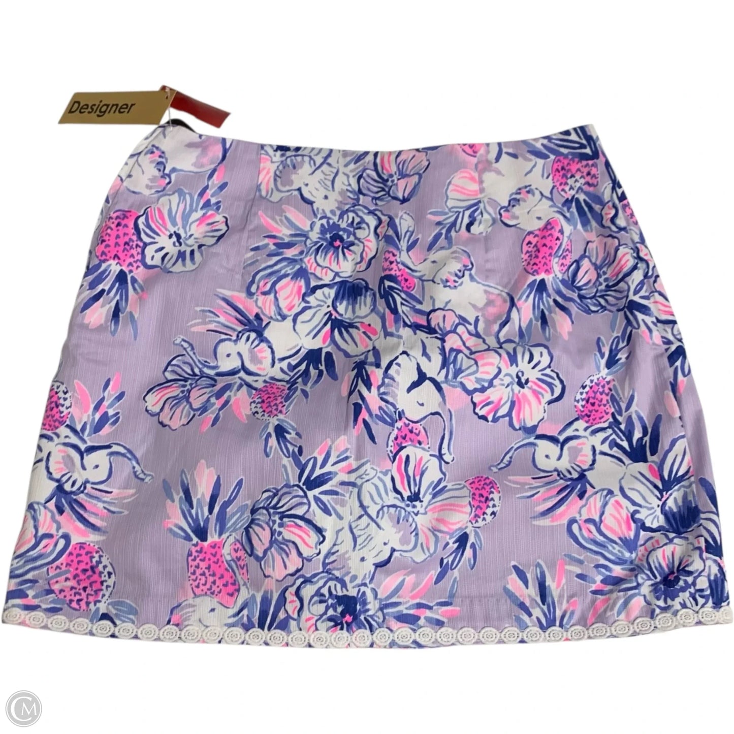 Skort Designer By Lilly Pulitzer In Purple, Size: S