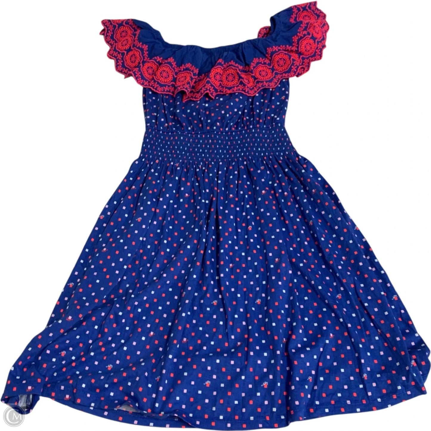 Dress Designer By Lilly Pulitzer In Blue & Pink, Size: S