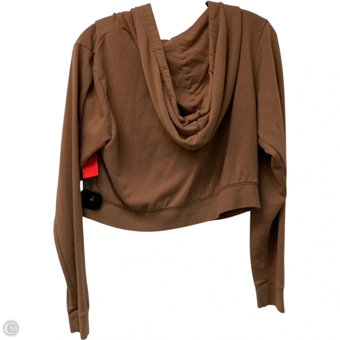 Athletic Jacket By Nike Apparel In Brown, Size: Xs