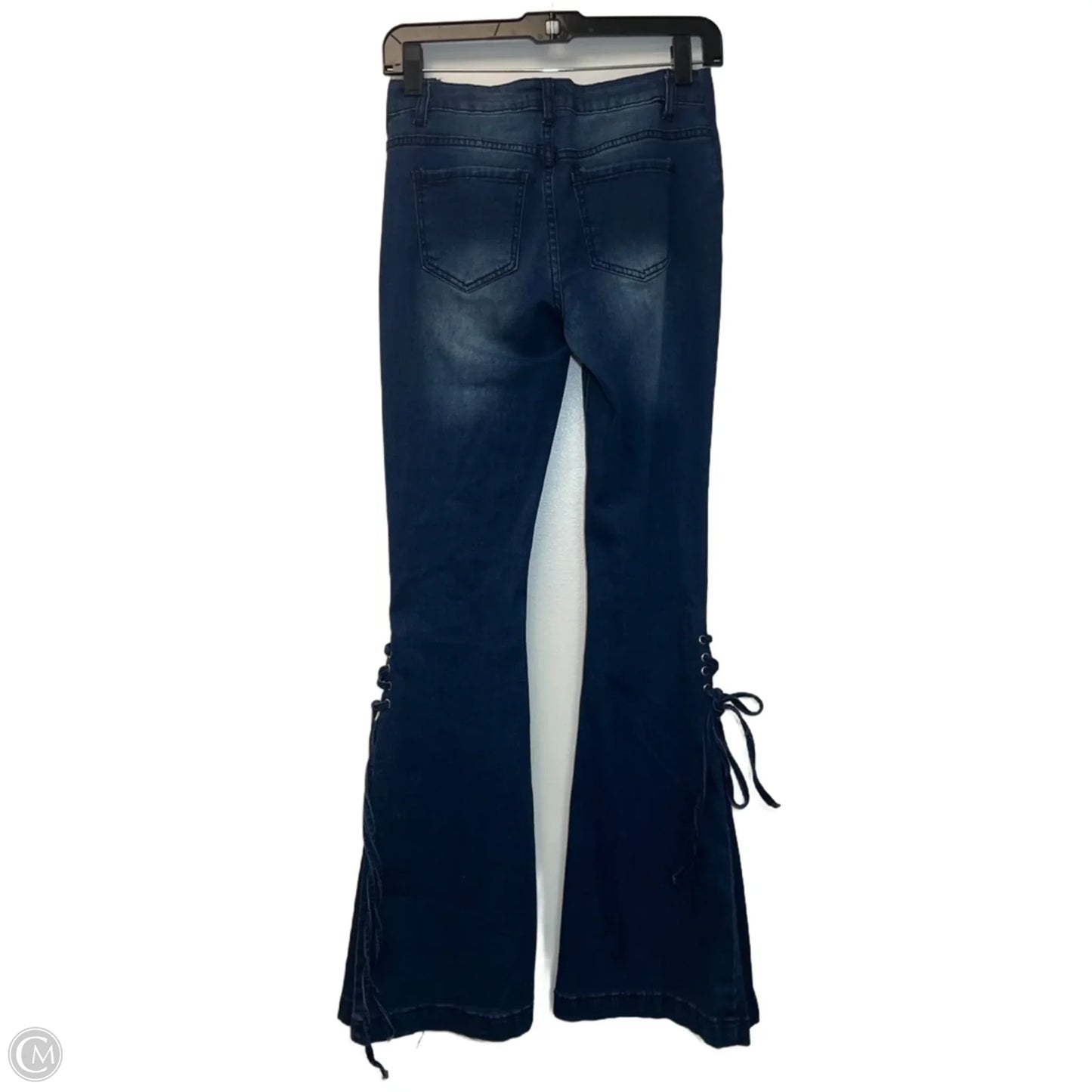 Jeans Flared By Venus In Blue Denim, Size: 2