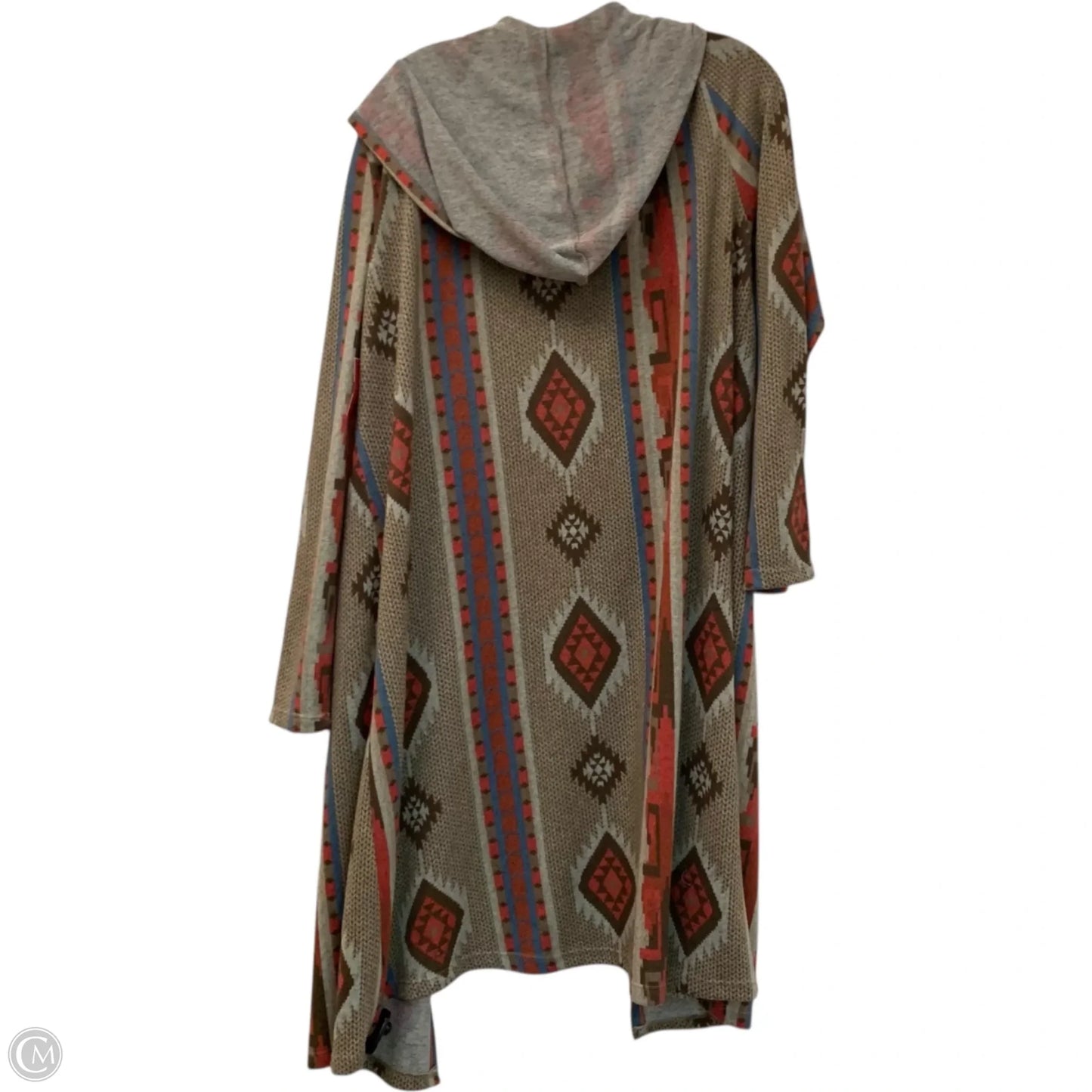 Cardigan By Cato In Pink & Tan, Size: Xl