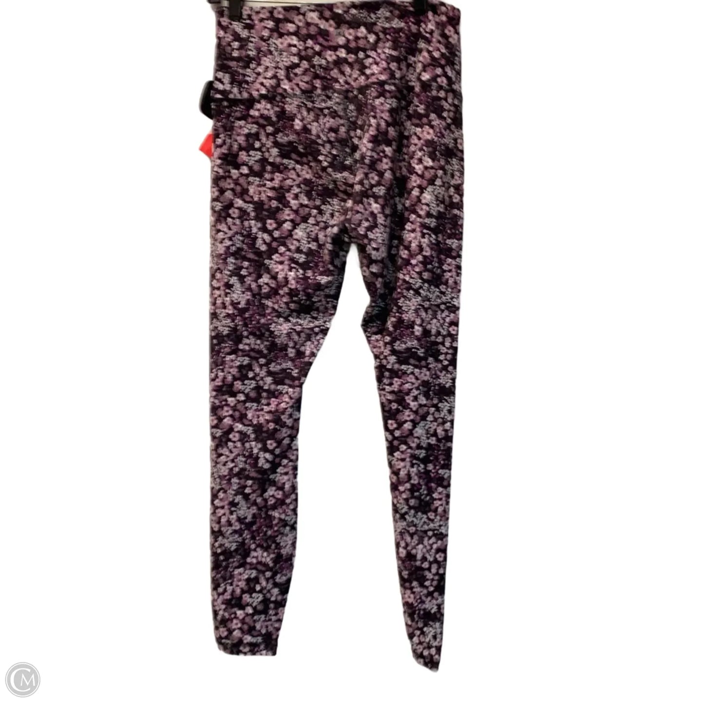 Athletic Leggings By Rbx In Floral Print, Size: M