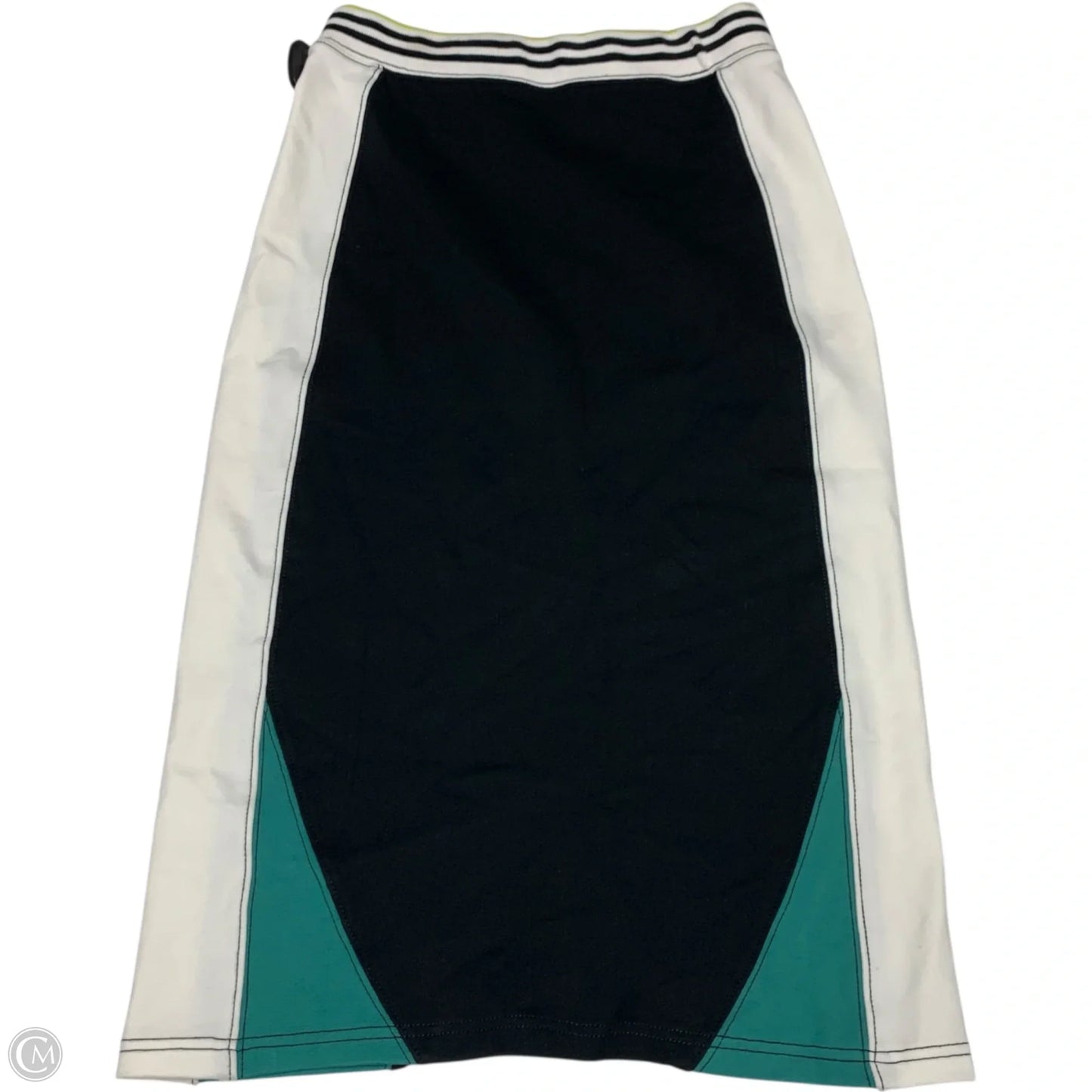 Skirt Midi By Daily Practice By Anthropologie In Black & White, Size: Xxs