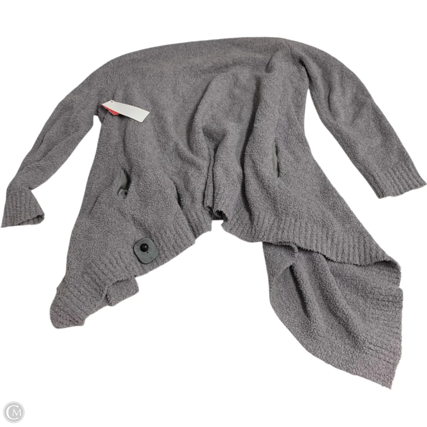 Sweater Cardigan Designer By Ugg In Grey, Size: M