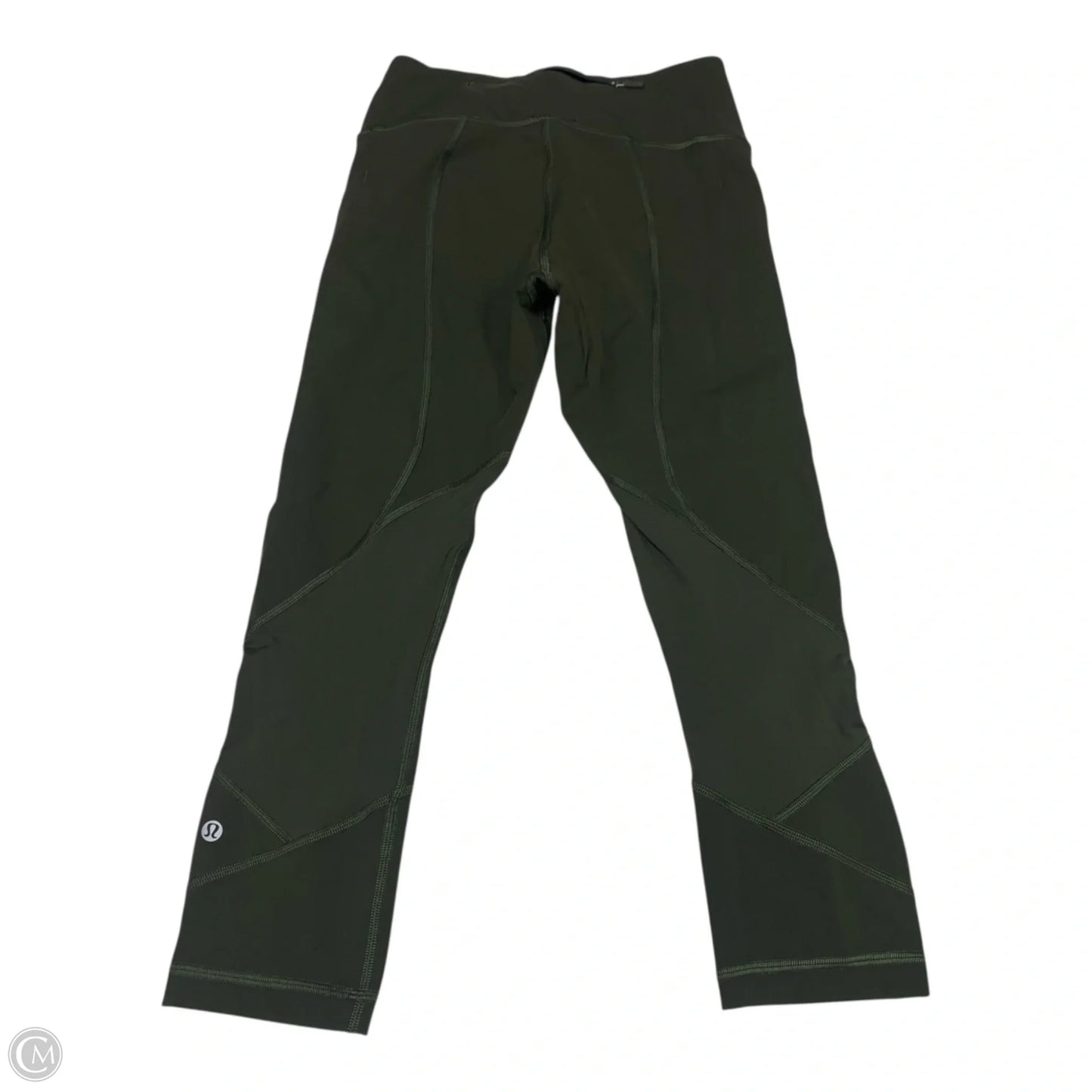 Athletic Leggings By Lululemon In Green, Size: S