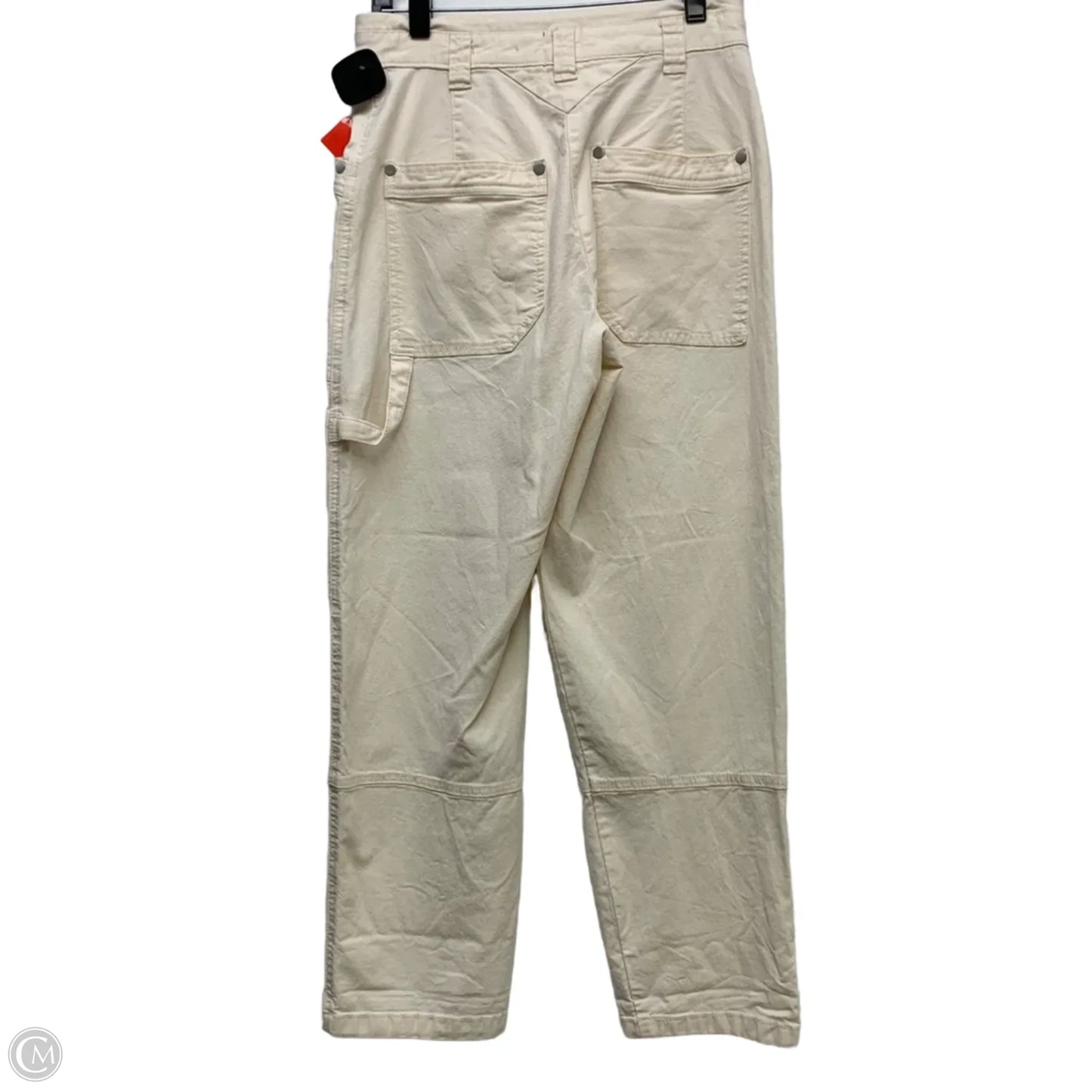 Jeans Straight By Maeve In Cream Denim, Size: 4