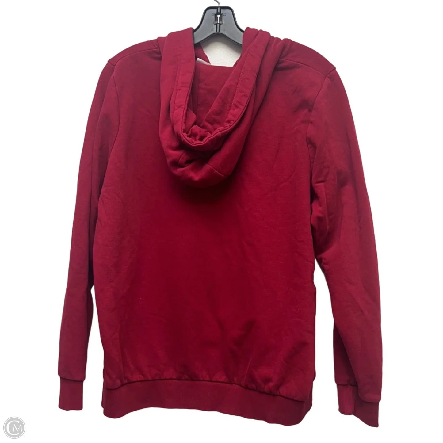 Sweatshirt Hoodie By Clothes Mentor In Red, Size: L