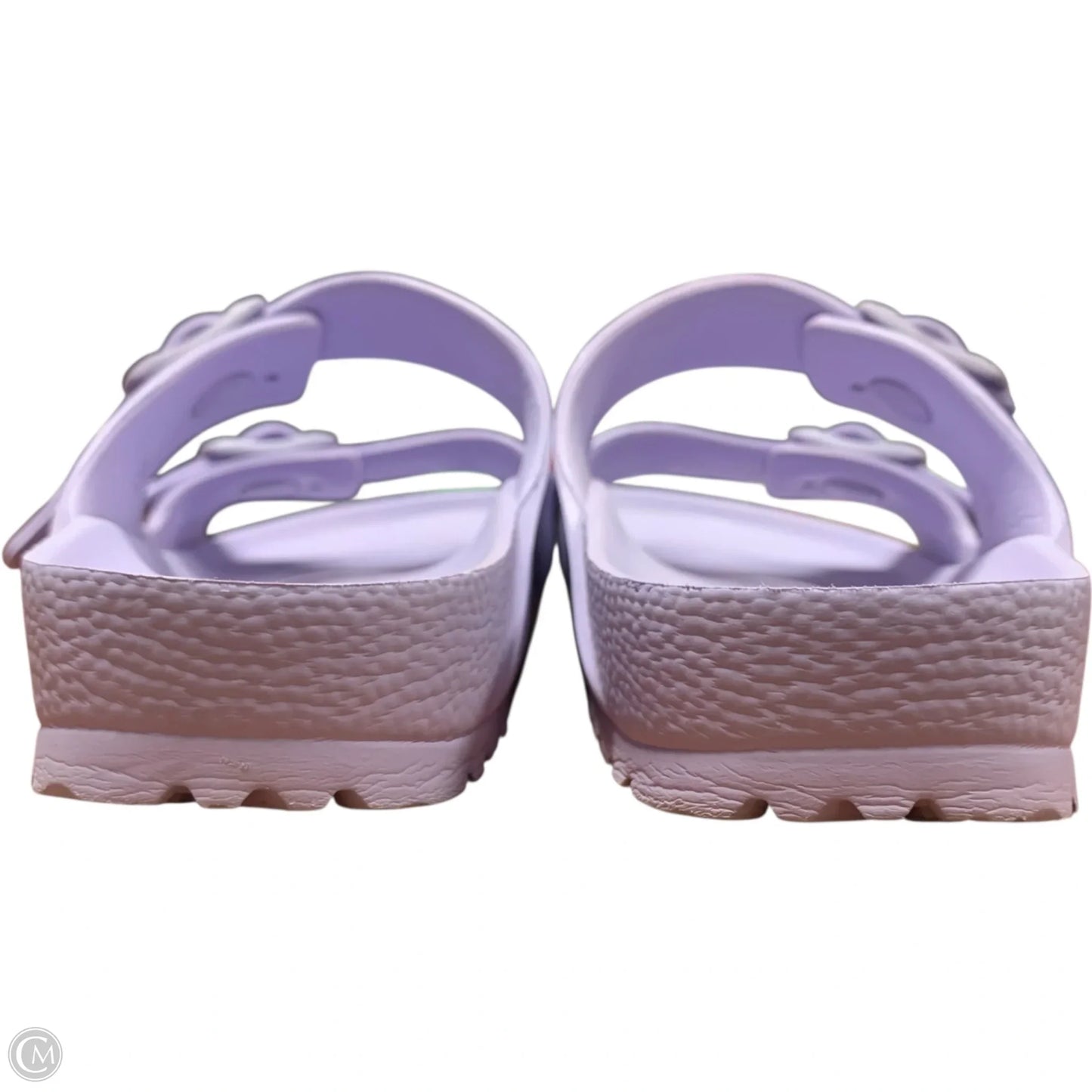 Sandals Flats By Birkenstock In Purple, Size: 5