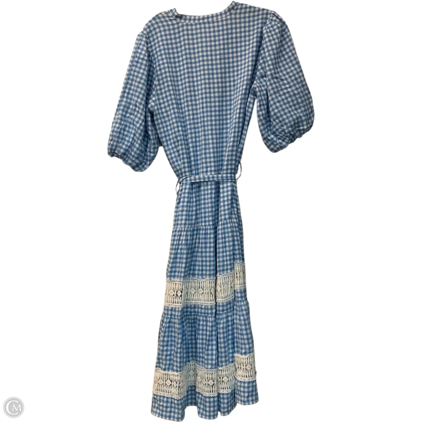 Dress Casual Maxi By Roller Rabbit In Blue & White, Size: Xs