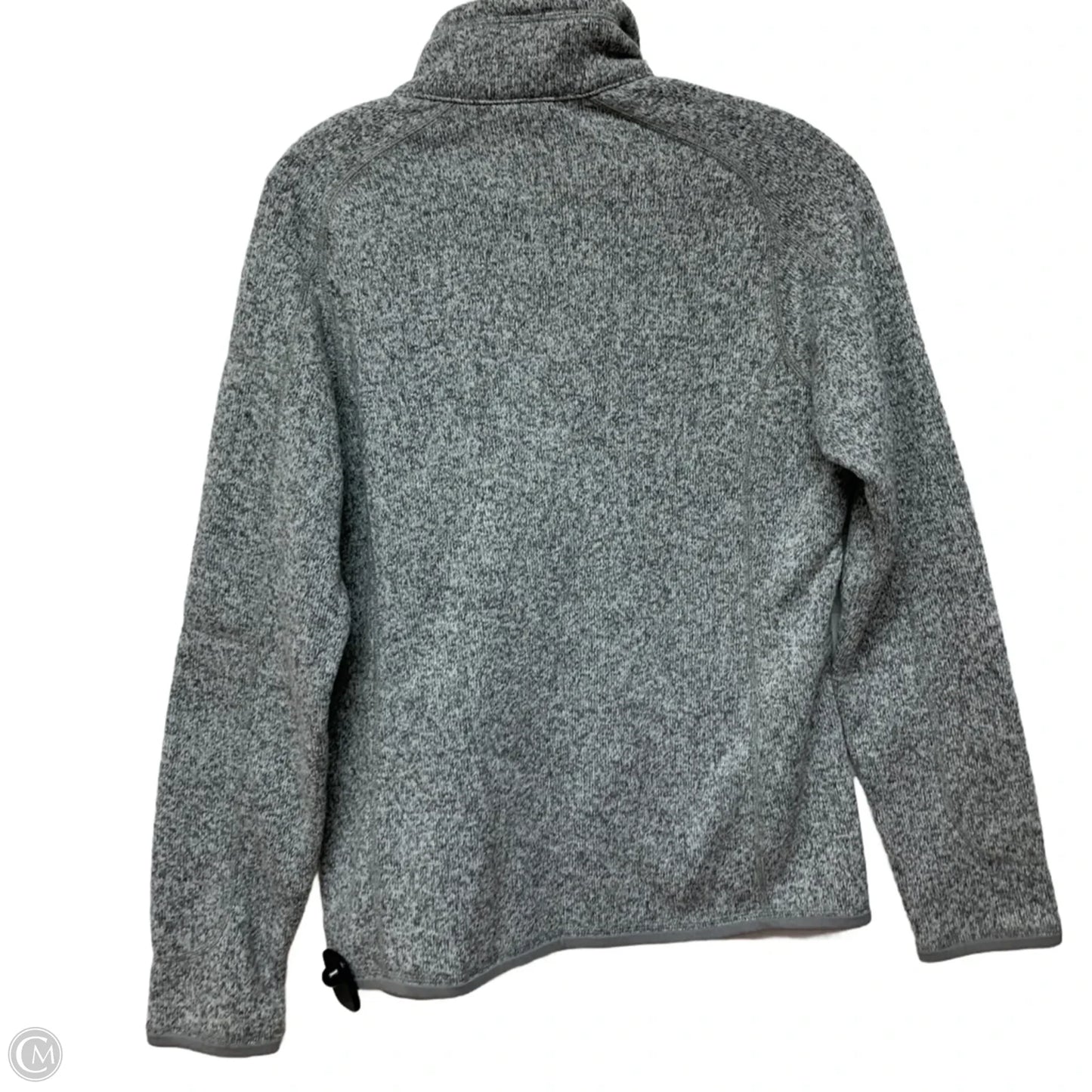 Jacket Fleece By Patagonia In Grey, Size: M
