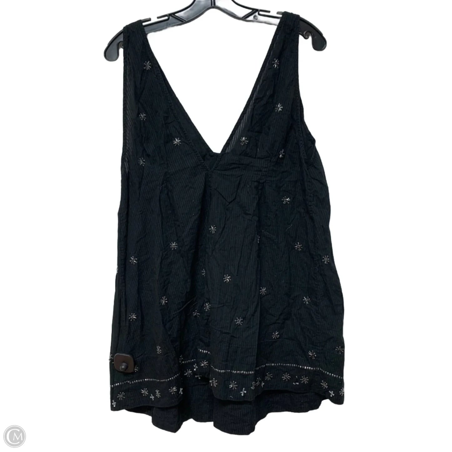 Tunic Sleeveless By Free People In Black, Size: S
