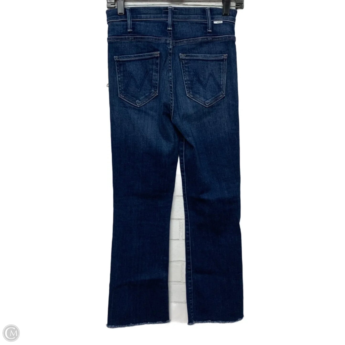 Jeans Straight By Mother In Blue Denim, Size: 2