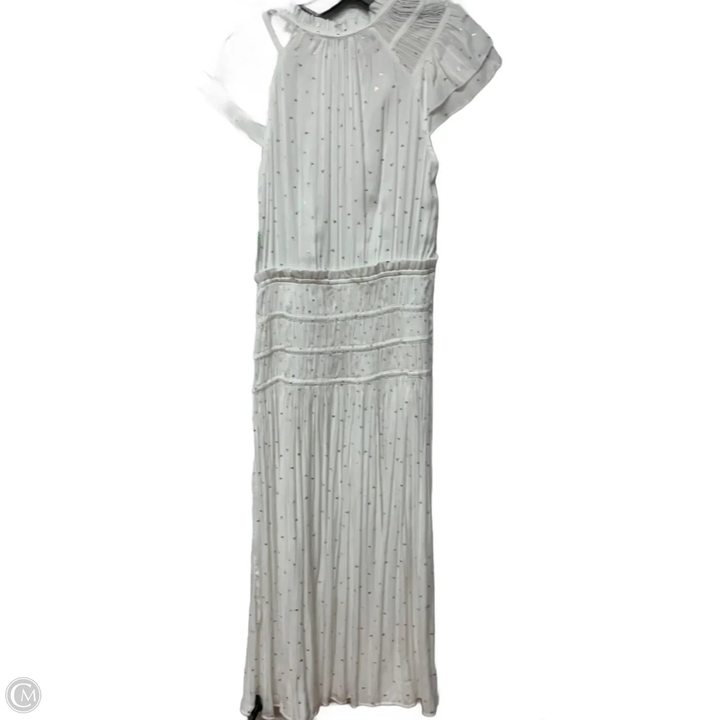 Dress Casual Midi By Current Air In White, Size: Xs
