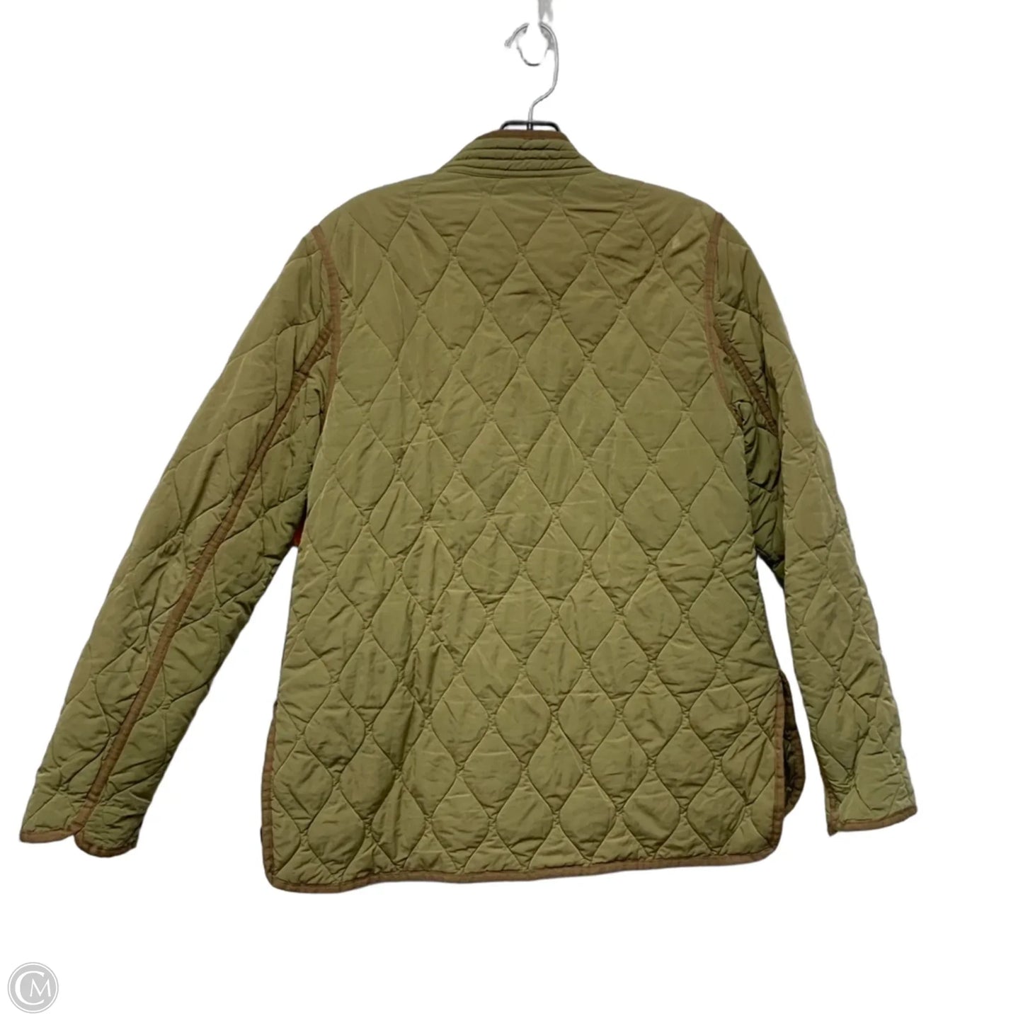 Jacket Puffer & Quilted By Garnet Hill In Green, Size: S