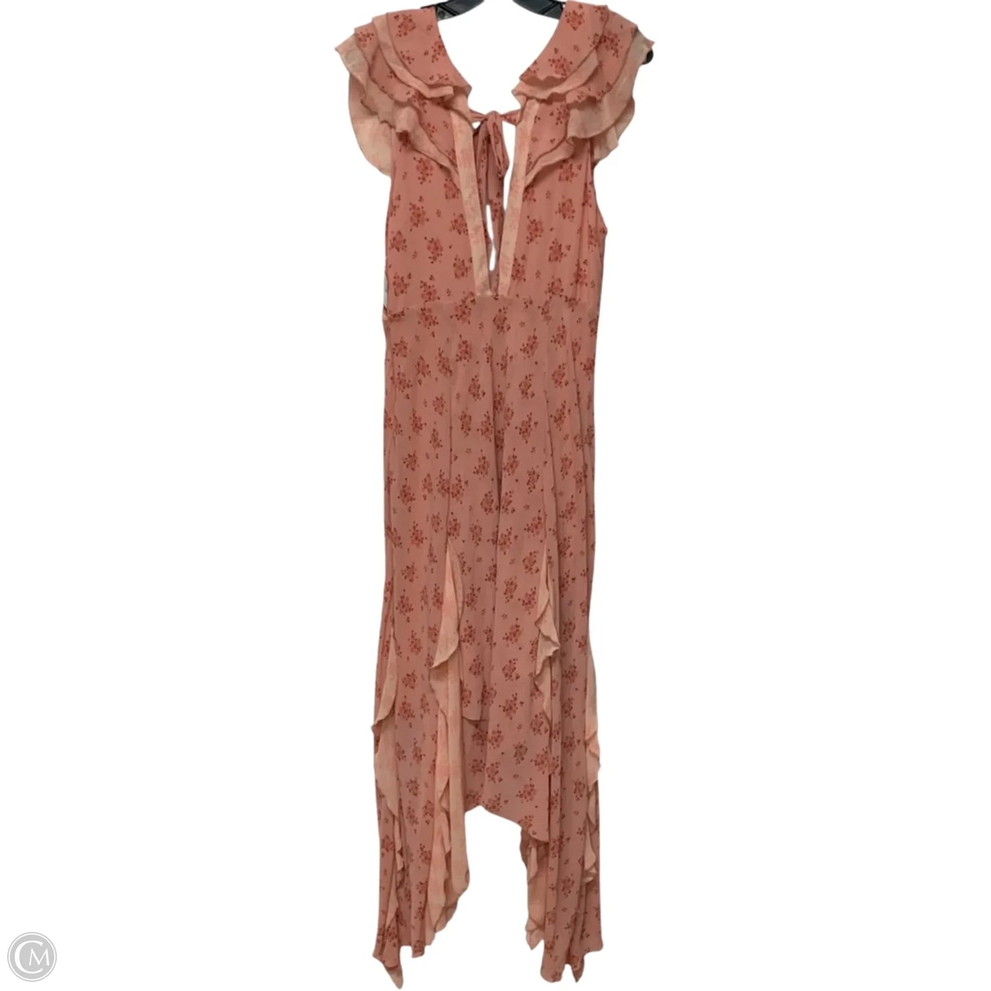 Dress Casual Maxi By Free People In Pink, Size: L