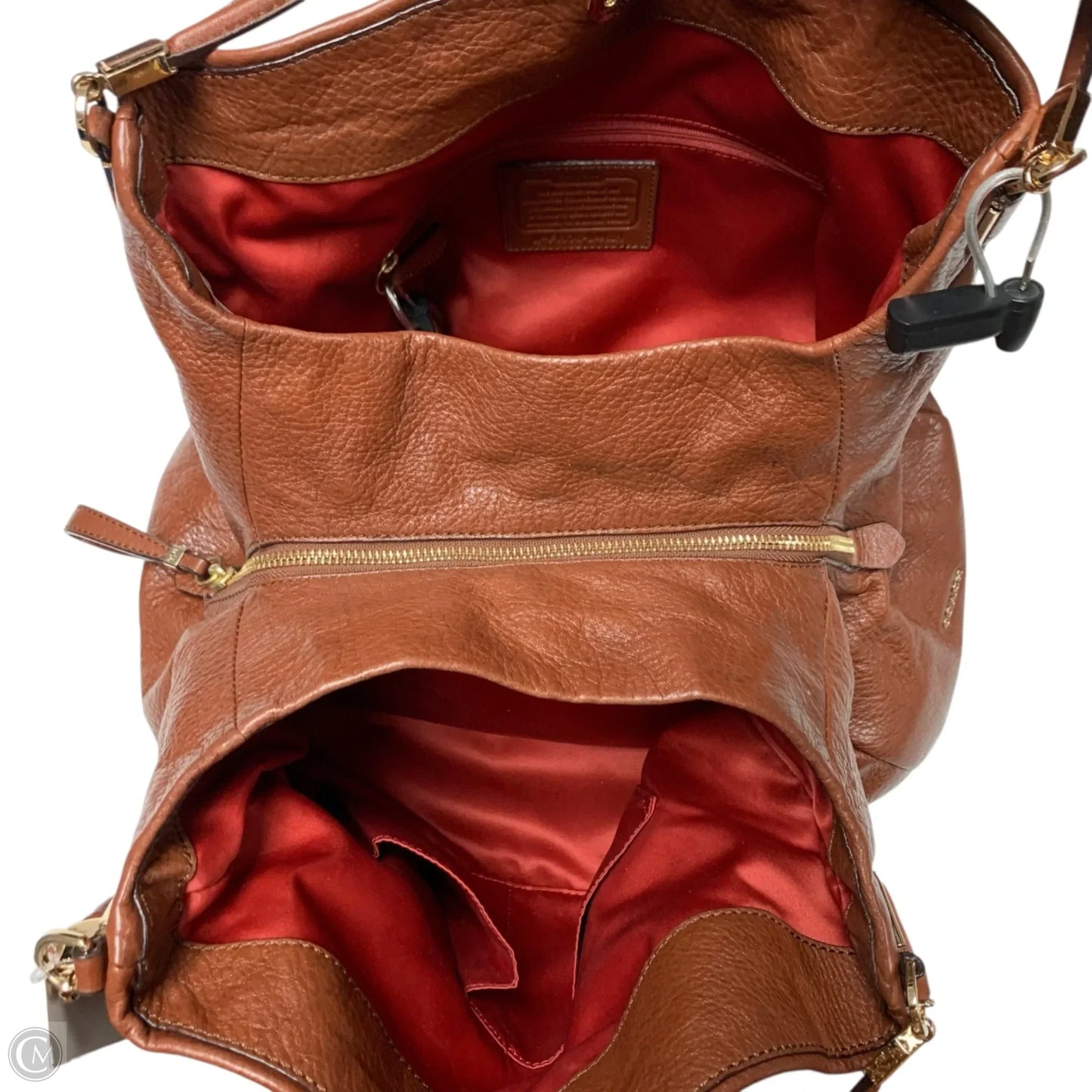 Handbag Designer By Coach, Size: Large