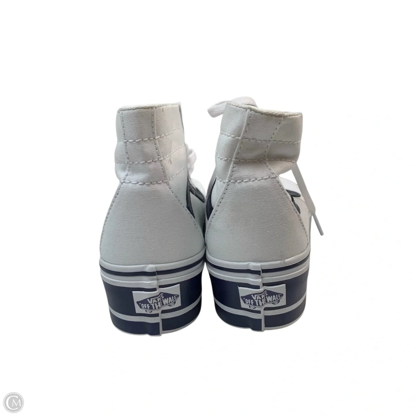 Shoes Sneakers By Vans In White, Size: 8.5