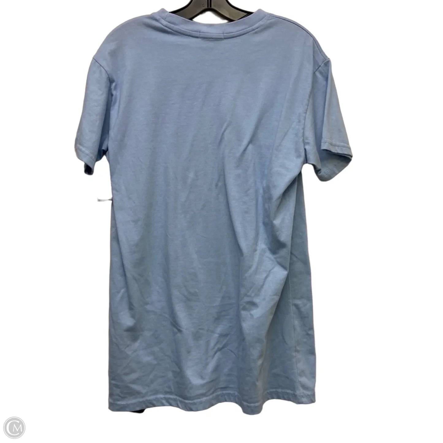 Top Short Sleeve By Happily Grey In Blue, Size: S