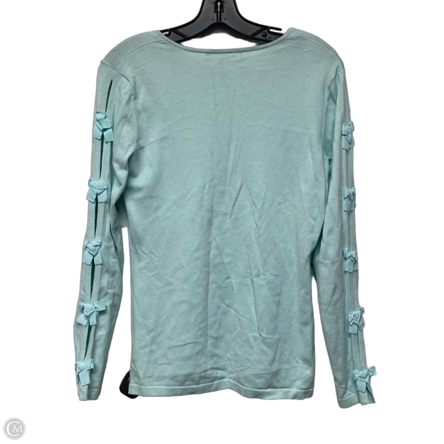 Top Long Sleeve Designer By Lilly Pulitzer In Blue, Size: M