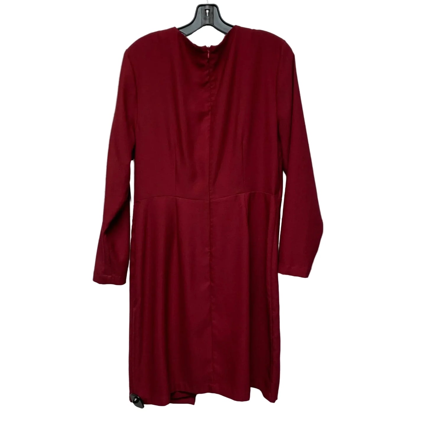 Dress Designer By Halston In Red, Size: L
