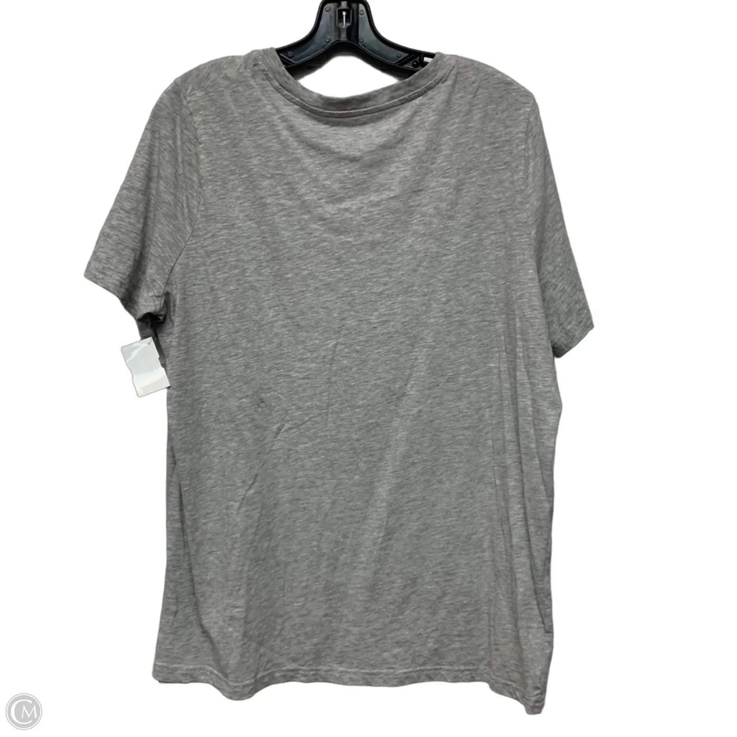 Top Short Sleeve By Liberty Park In Grey, Size: Xl
