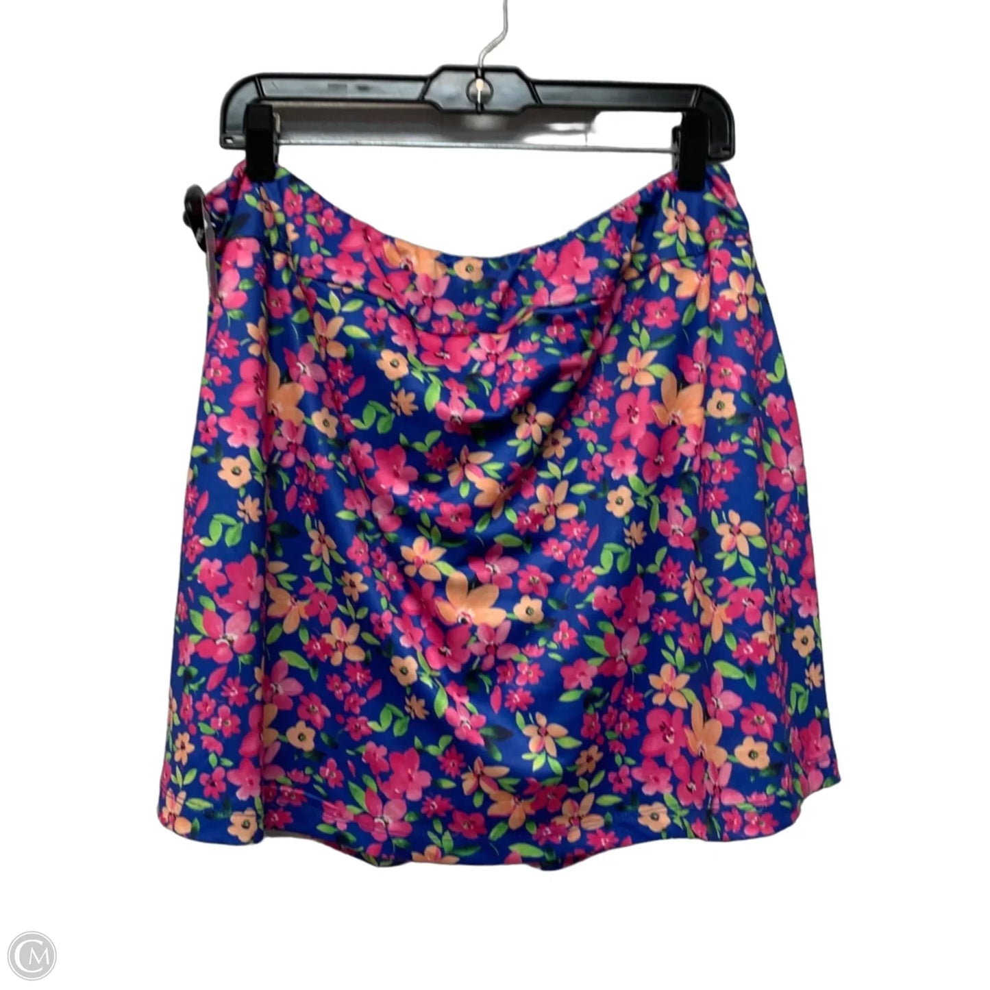 Skort By Dear Scarlett In Floral Print, Size: Xl
