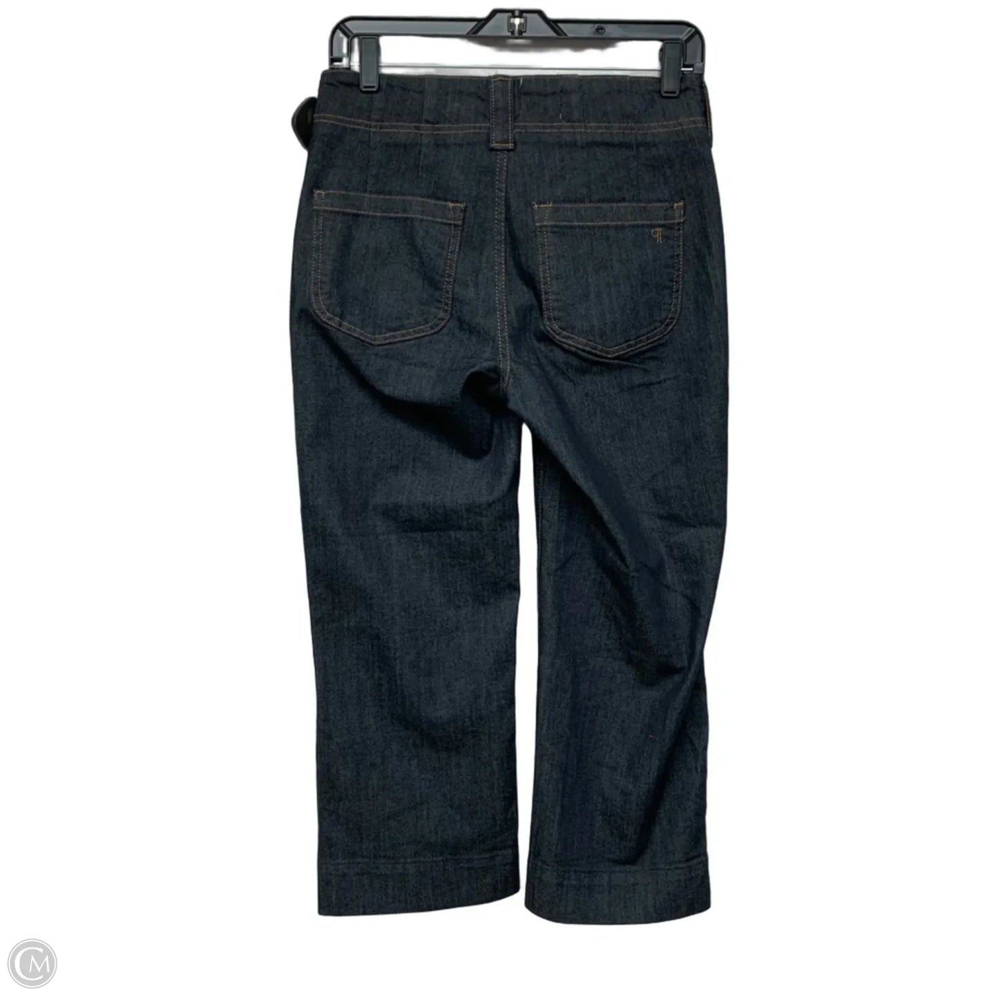Jeans Cropped By Pilcro In Blue Denim, Size: 4