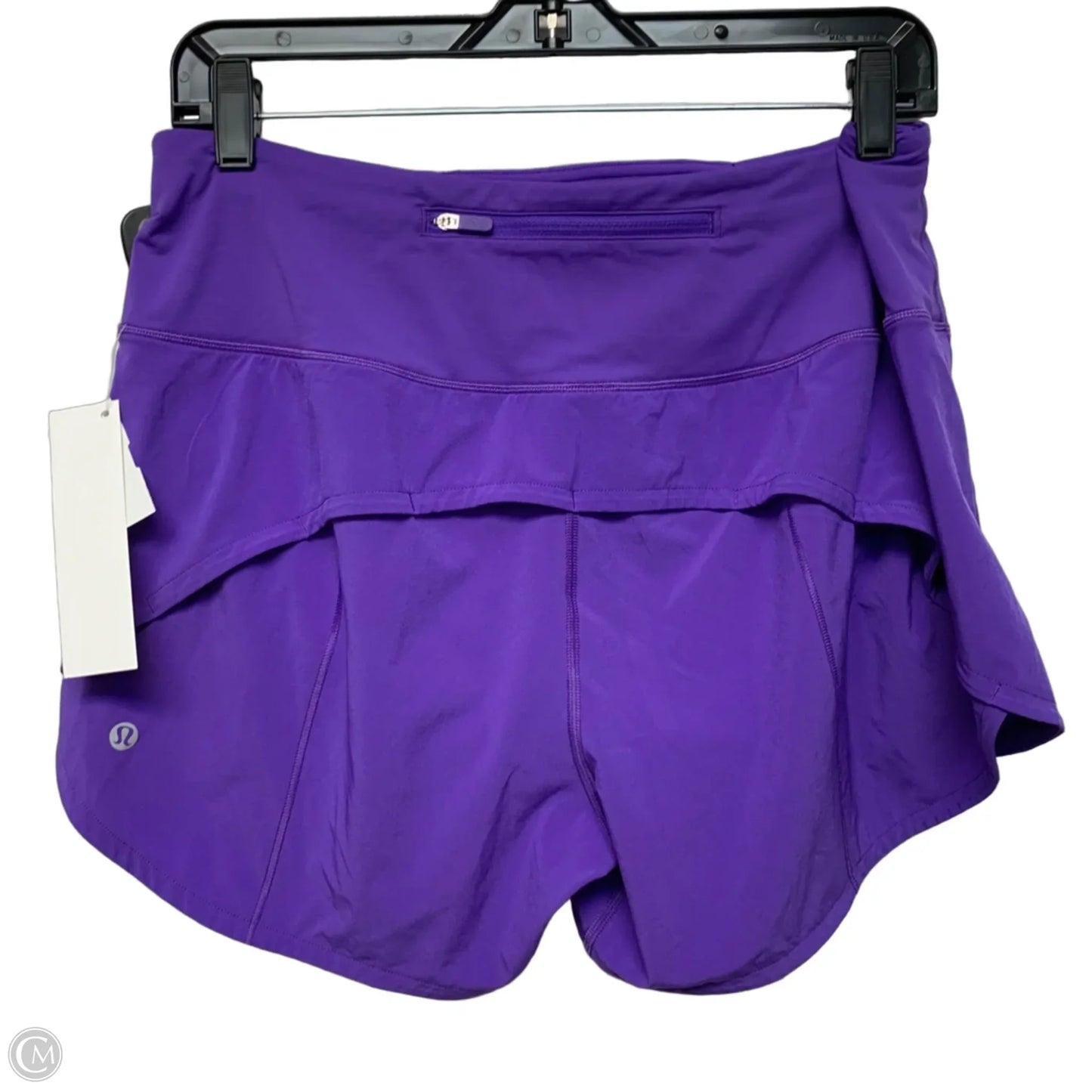 Athletic Shorts By Lululemon In Purple, Size: M